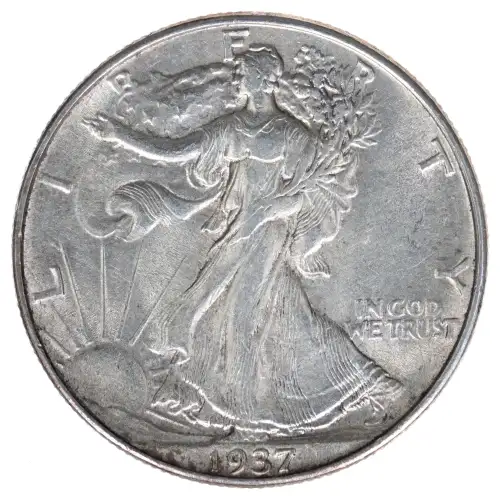 Half Dollars---Liberty Walking 1916-1947 -Silver- 0.5 Dollar (2)