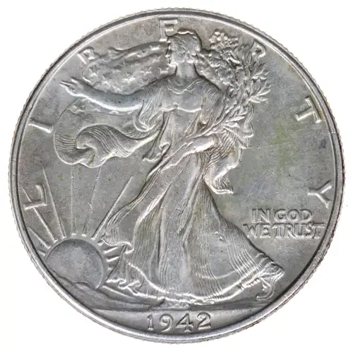 Half Dollars---Liberty Walking 1916-1947 -Silver- 0.5 Dollar (2)