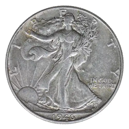 Half Dollars---Liberty Walking 1916-1947 -Silver- 0.5 Dollar (2)