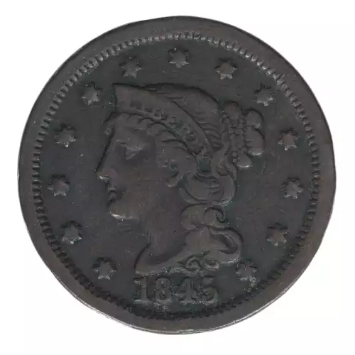 Large Cents - Braided Hair Cent (1839-1857)