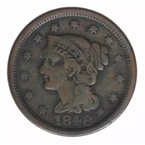 Large Cents - Braided Hair Cent (1839-1857)