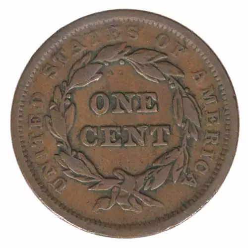 Large Cents - Braided Hair Cent (1839-1857) (2)