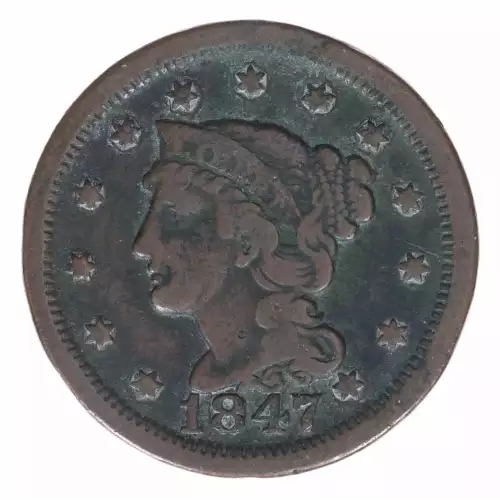 Large Cents - Braided Hair Cent (1839-1857)