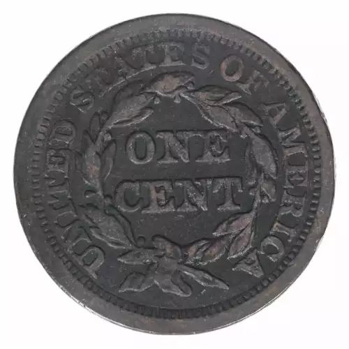 Large Cents - Braided Hair Cent (1839-1857) (2)