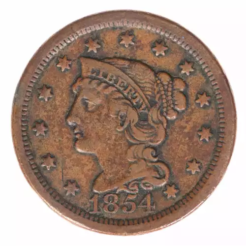 Large Cents - Braided Hair Cent (1839-1857)