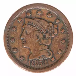 Large Cents - Braided Hair Cent (1839-1857)