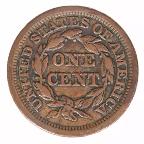 Large Cents - Braided Hair Cent (1839-1857) (2)