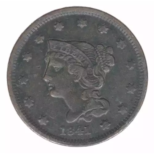 Large Cents - Braided Hair Cent (1839-1857)