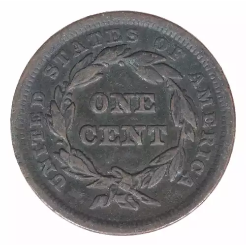 Large Cents - Braided Hair Cent (1839-1857) (2)