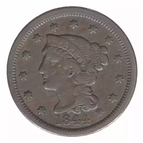 Large Cents - Braided Hair Cent (1839-1857) (2)