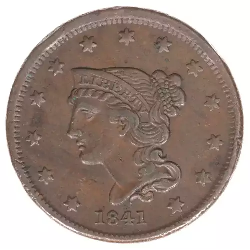 Large Cents - Braided Hair Cent (1839-1857) (2)