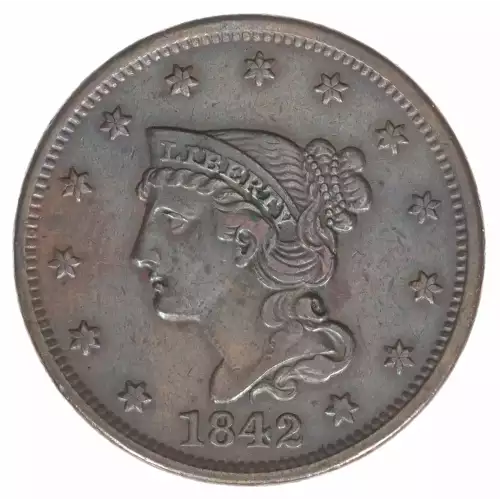 Large Cents - Braided Hair Cent (1839-1857)