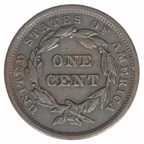 Large Cents - Braided Hair Cent (1839-1857) (2)