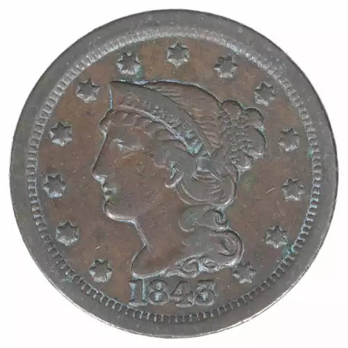 Large Cents - Braided Hair Cent (1839-1857)