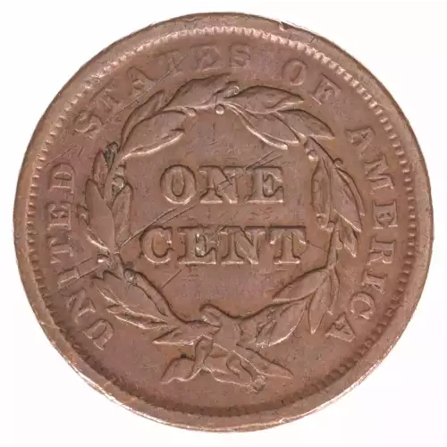 Large Cents - Braided Hair Cent (1839-1857) (2)