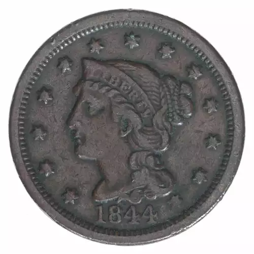 Large Cents - Braided Hair Cent (1839-1857)