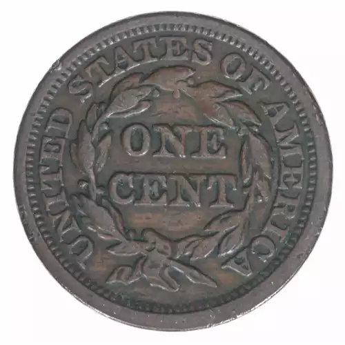 Large Cents - Braided Hair Cent (1839-1857) (2)