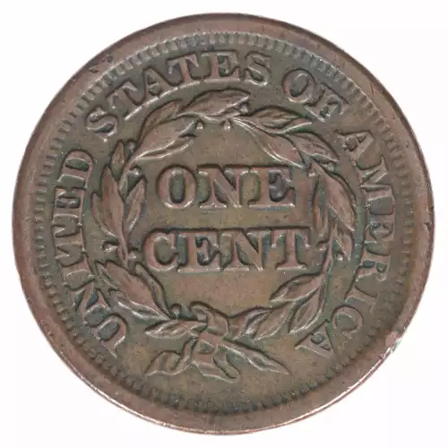 Large Cents - Braided Hair Cent (1839-1857) (2)