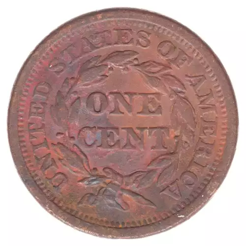 Large Cents - Braided Hair Cent (1839-1857) (2)