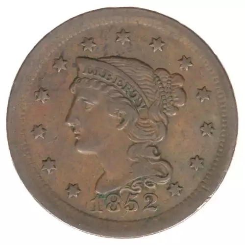 Large Cents - Braided Hair Cent (1839-1857) (2)