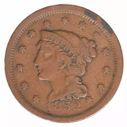 Large Cents - Braided Hair Cent (1839-1857)