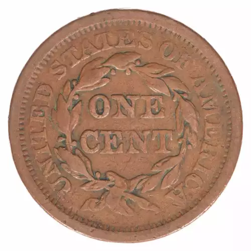 Large Cents - Braided Hair Cent (1839-1857) (2)