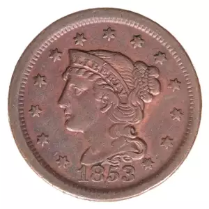 Large Cents - Braided Hair Cent (1839-1857)