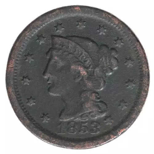 Large Cents - Braided Hair Cent (1839-1857)