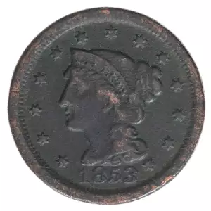 Large Cents - Braided Hair Cent (1839-1857)