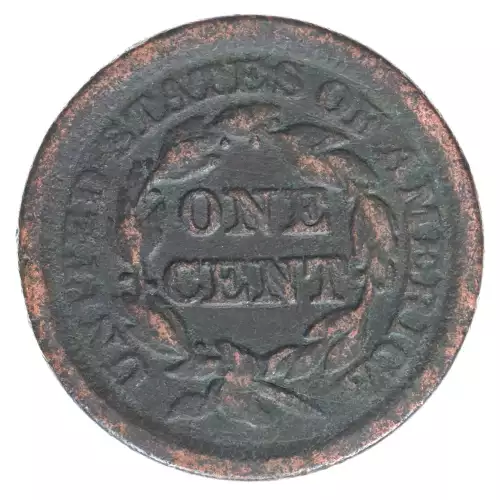 Large Cents - Braided Hair Cent (1839-1857) (2)