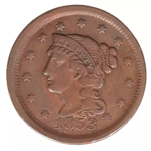 Large Cents - Braided Hair Cent (1839-1857)