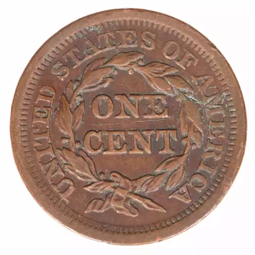 Large Cents - Braided Hair Cent (1839-1857) (2)