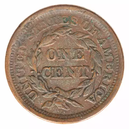 Large Cents - Braided Hair Cent (1839-1857) (2)