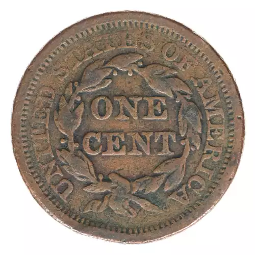 Large Cents - Braided Hair Cent (1839-1857)