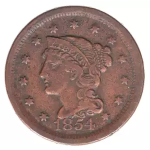 Large Cents - Braided Hair Cent (1839-1857)