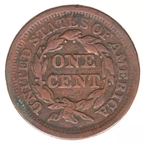 Large Cents - Braided Hair Cent (1839-1857) (2)