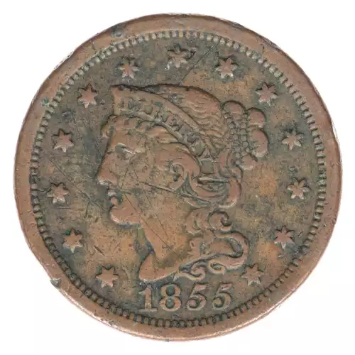 Large Cents - Braided Hair Cent (1839-1857)