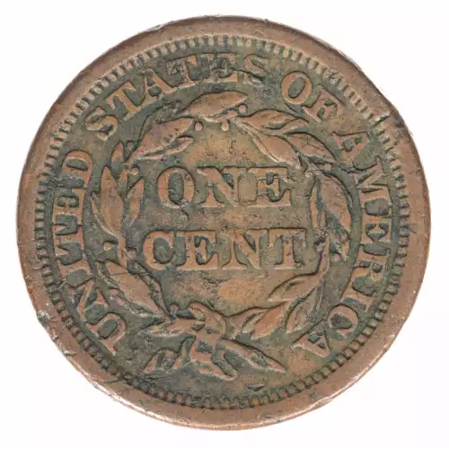 Large Cents - Braided Hair Cent (1839-1857) (2)