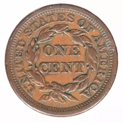 Large Cents - Braided Hair Cent (1839-1857) (2)