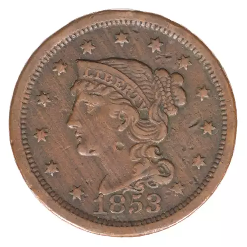 Large Cents - Braided Hair Cent (1839-1857)