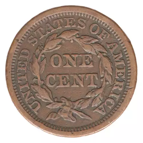 Large Cents - Braided Hair Cent (1839-1857) (2)