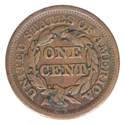 Large Cents - Braided Hair Cent (1839-1857) (2)