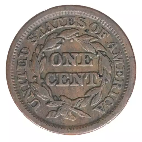 Large Cents - Braided Hair Cent (1839-1857) (2)