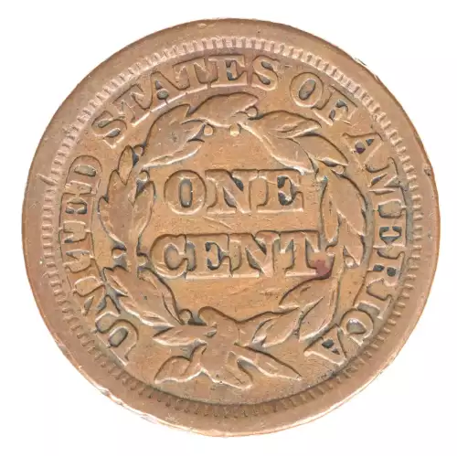 Large Cents - Braided Hair Cent (1839-1857) (2)