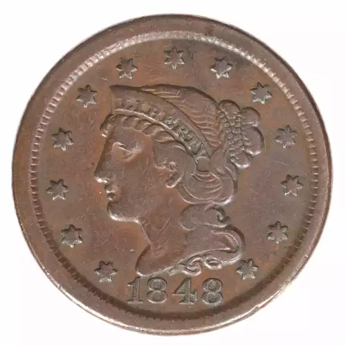 Large Cents - Braided Hair Cent (1839-1857)