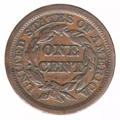 Large Cents - Braided Hair Cent (1839-1857) (2)