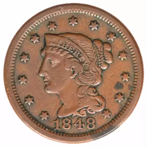 Large Cents - Braided Hair Cent (1839-1857)