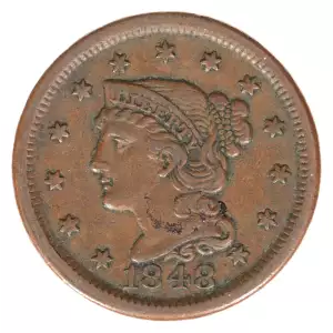 Large Cents - Braided Hair Cent (1839-1857)