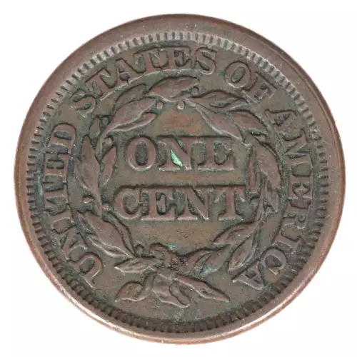 Large Cents - Braided Hair Cent (1839-1857) (2)