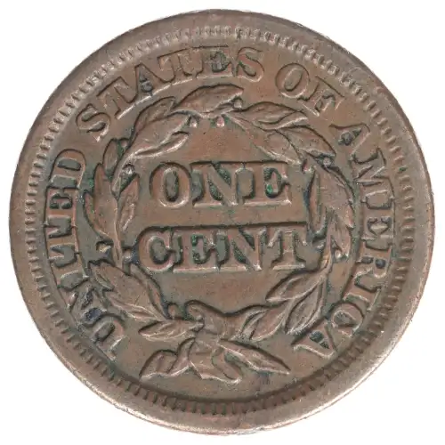 Large Cents - Braided Hair Cent (1839-1857) (2)